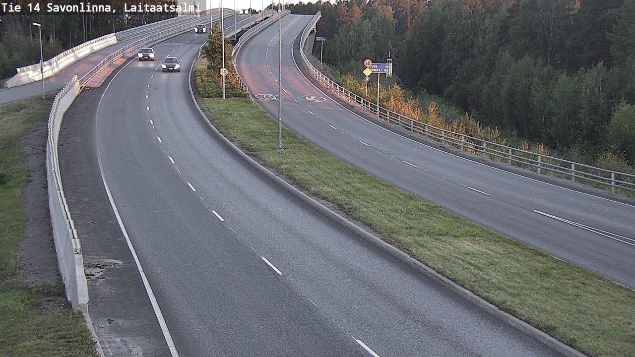 Kelikamerat Kuva Tie 14 Savonlinna, Laitaatsalmi, Savonlinna, Etelä-Savo