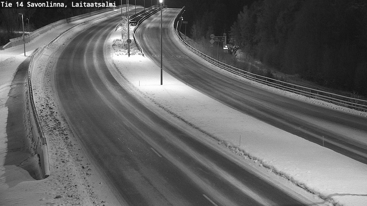 Kelikamerat Kuva Tie 14 Savonlinna, Laitaatsalmi, Savonlinna, Etelä-Savo