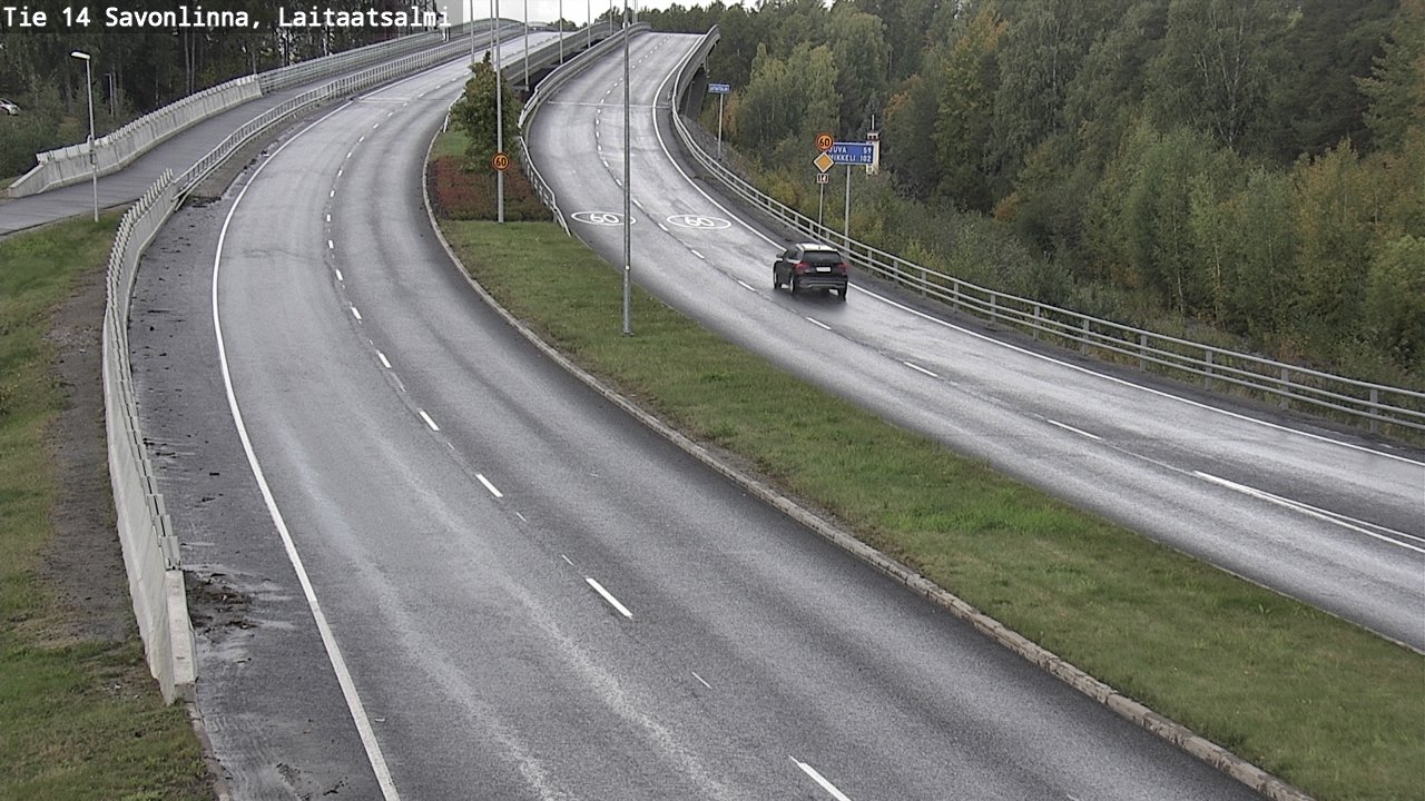 Kelikamerat Kuva Tie 14 Savonlinna, Laitaatsalmi, Savonlinna, Etelä-Savo
