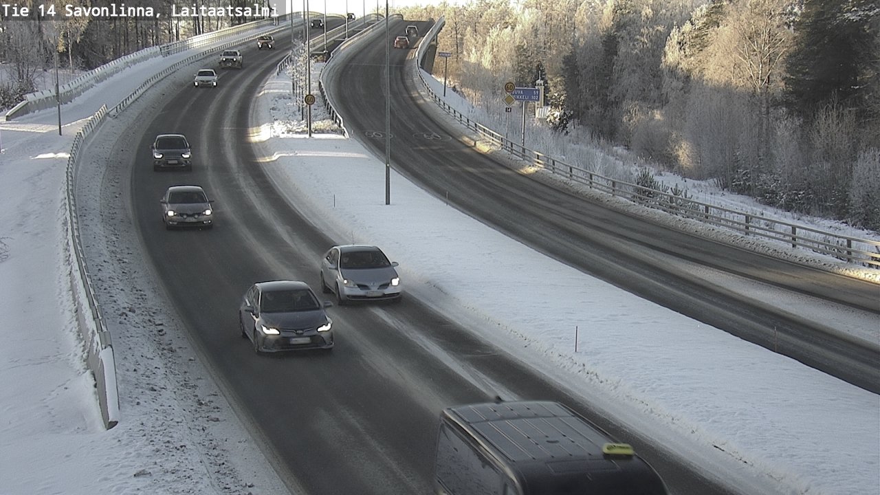 Kelikamerat Kuva Tie 14 Savonlinna, Laitaatsalmi, Savonlinna, Etelä-Savo