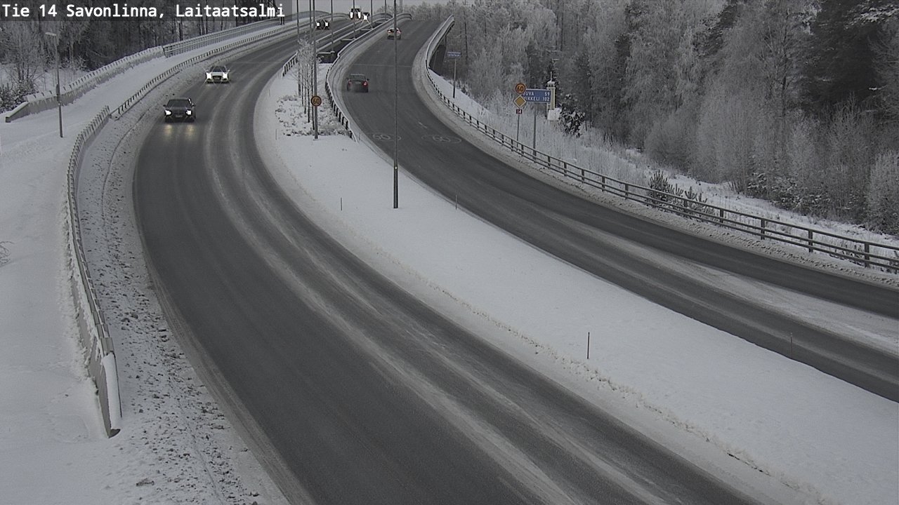 Kelikamerat Kuva Tie 14 Savonlinna, Laitaatsalmi, Savonlinna, Etelä-Savo