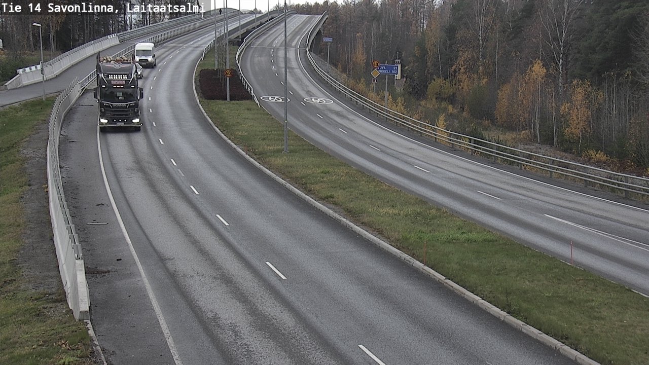 Kelikamerat Kuva Tie 14 Savonlinna, Laitaatsalmi, Savonlinna, Etelä-Savo