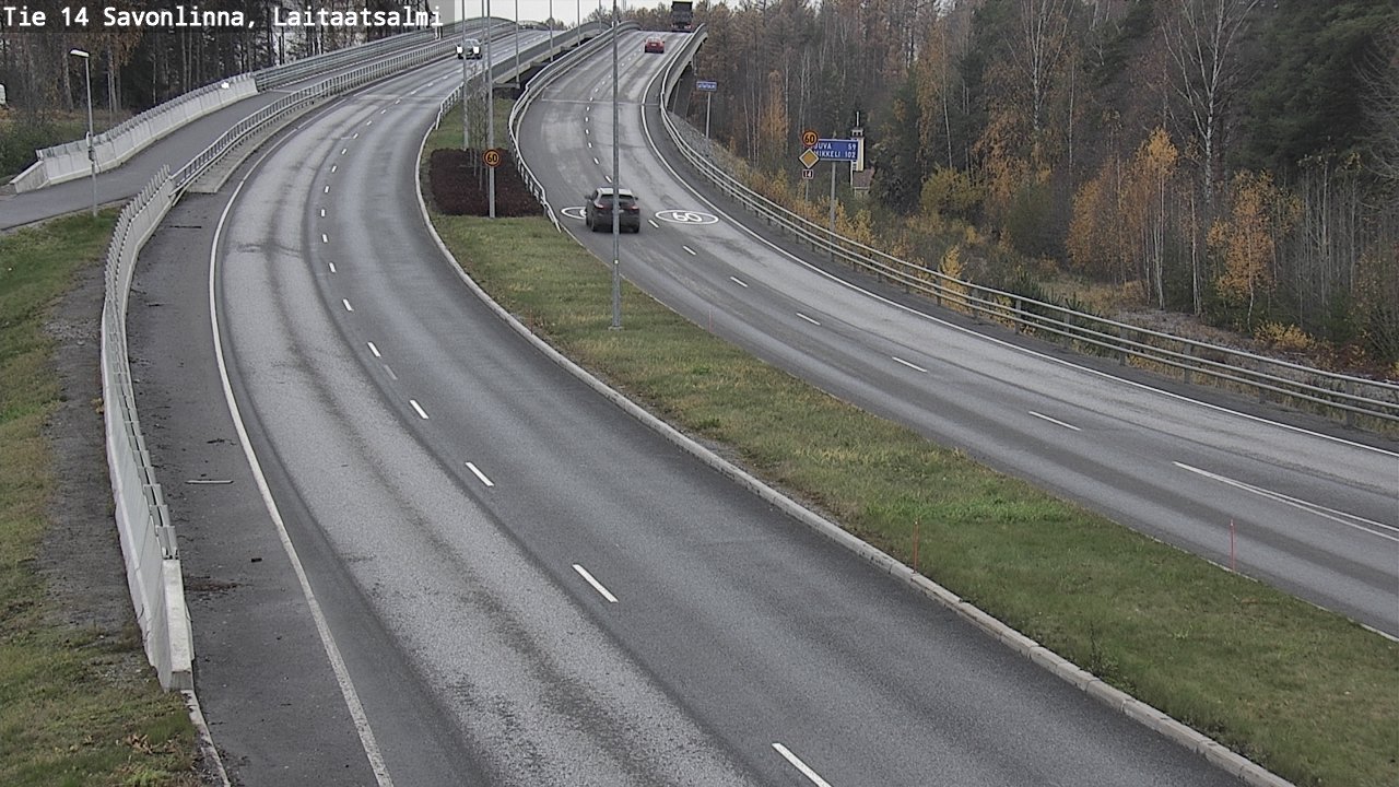 Kelikamerat Kuva Tie 14 Savonlinna, Laitaatsalmi, Savonlinna, Etelä-Savo