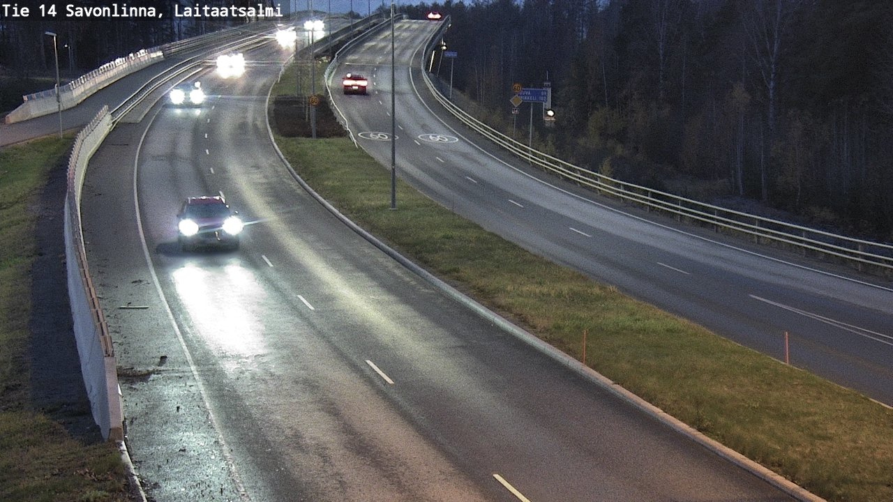 Kelikamerat Kuva Tie 14 Savonlinna, Laitaatsalmi, Savonlinna, Etelä-Savo