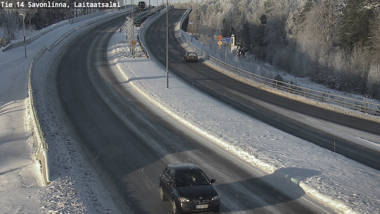 Kelikamerat Kuva Tie 14 Savonlinna, Laitaatsalmi, Savonlinna, Etelä-Savo