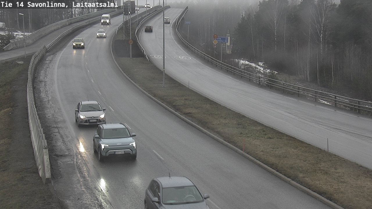 Kelikamerat Kuva Tie 14 Savonlinna, Laitaatsalmi, Savonlinna, Etelä-Savo