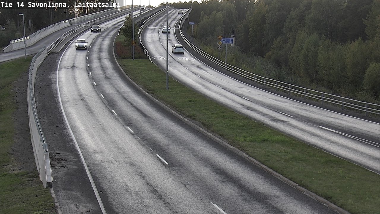 Kelikamerat Kuva Tie 14 Savonlinna, Laitaatsalmi, Savonlinna, Etelä-Savo