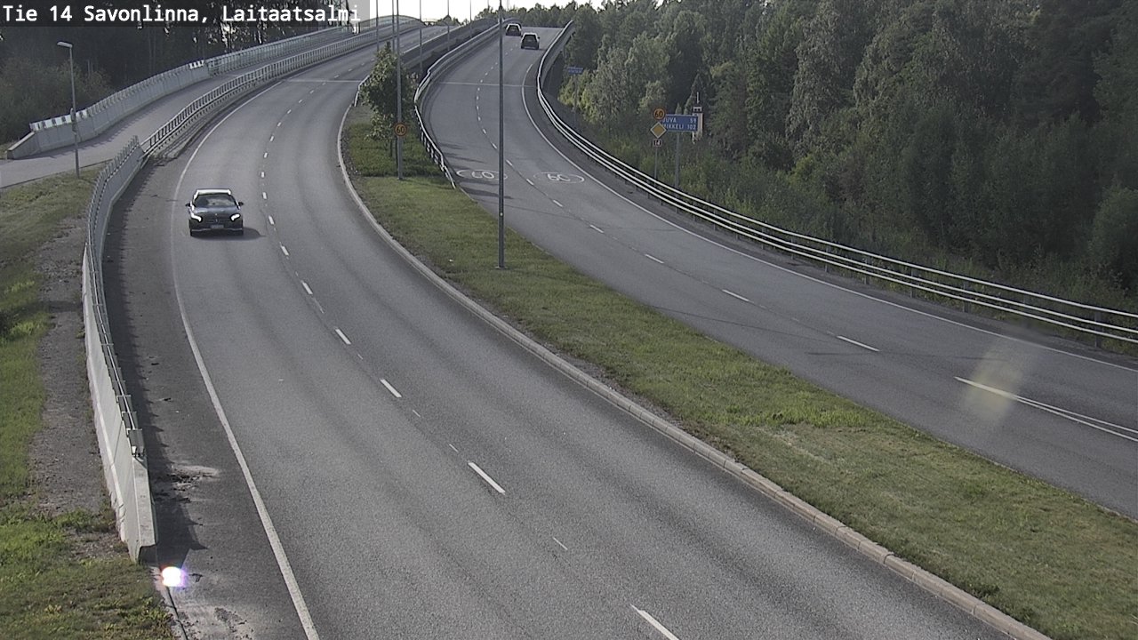 Kelikamerat Kuva Tie 14 Savonlinna, Laitaatsalmi, Savonlinna, Etelä-Savo