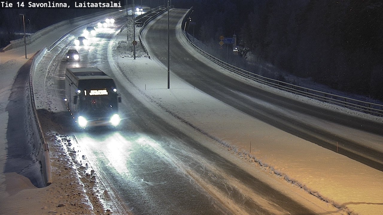 Kelikamerat Kuva Tie 14 Savonlinna, Laitaatsalmi, Savonlinna, Etelä-Savo