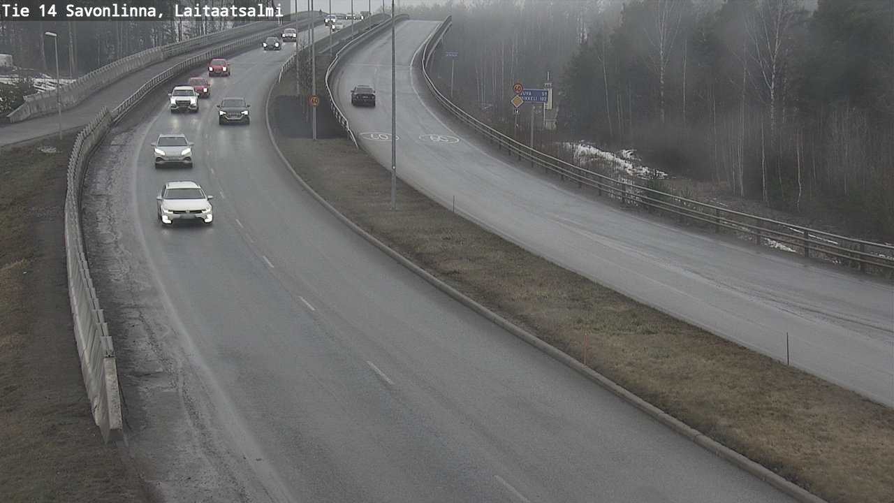 Kelikamerat Kuva Tie 14 Savonlinna, Laitaatsalmi, Savonlinna, Etelä-Savo