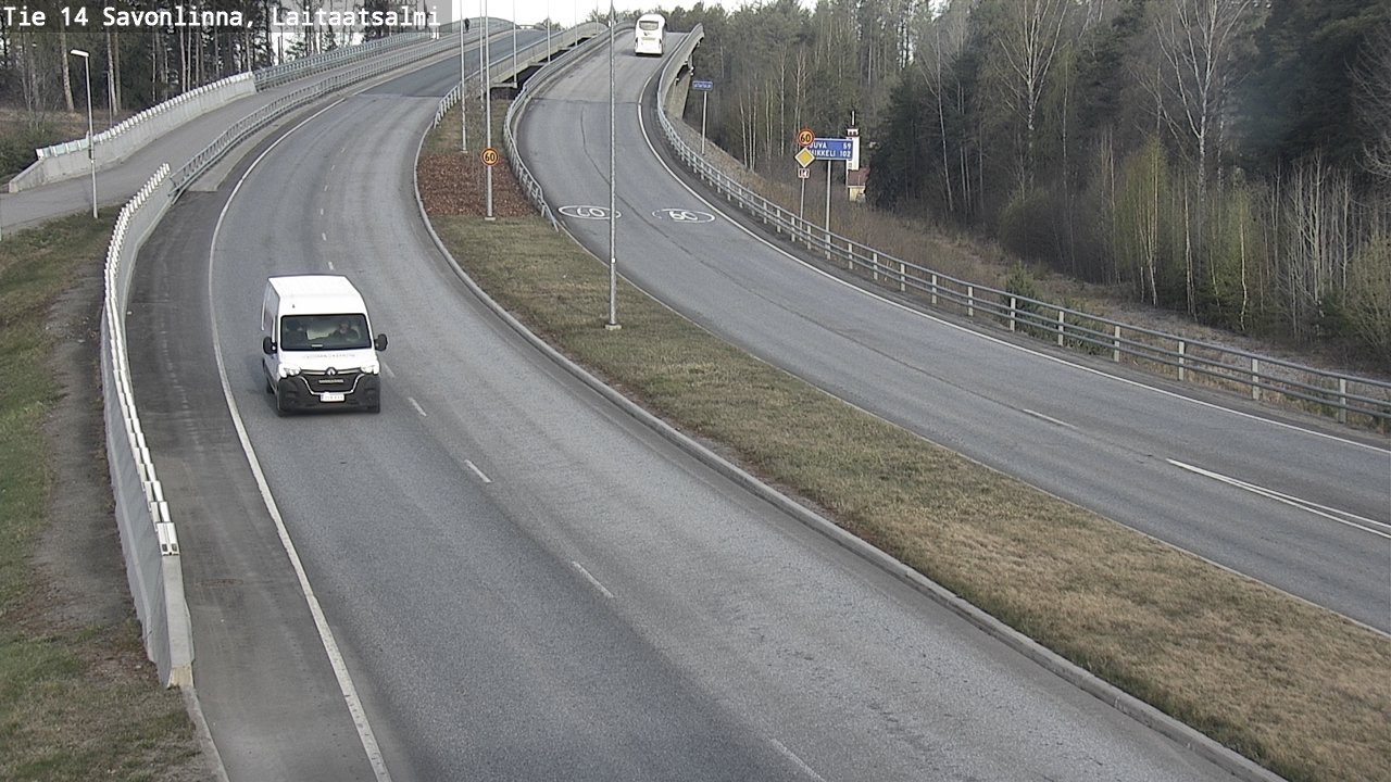 Kelikamerat Kuva Tie 14 Savonlinna, Laitaatsalmi, Savonlinna, Etelä-Savo