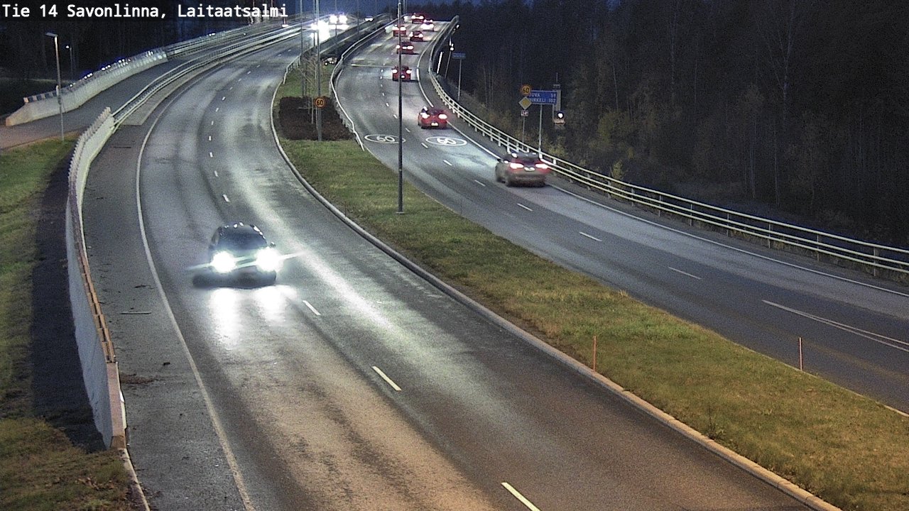 Kelikamerat Kuva Tie 14 Savonlinna, Laitaatsalmi, Savonlinna, Etelä-Savo