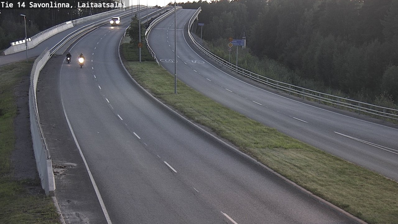 Kelikamerat Kuva Tie 14 Savonlinna, Laitaatsalmi, Savonlinna, Etelä-Savo