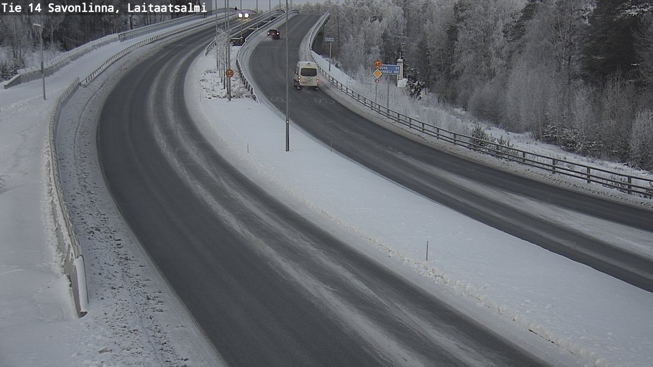 Kelikamerat Kuva Tie 14 Savonlinna, Laitaatsalmi, Savonlinna, Etelä-Savo