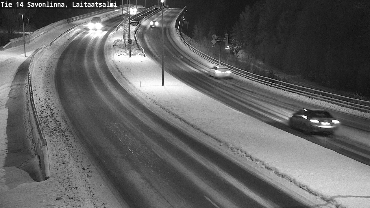 Kelikamerat Kuva Tie 14 Savonlinna, Laitaatsalmi, Savonlinna, Etelä-Savo