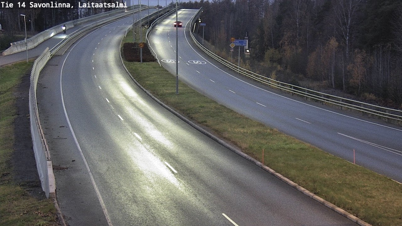 Kelikamerat Kuva Tie 14 Savonlinna, Laitaatsalmi, Savonlinna, Etelä-Savo