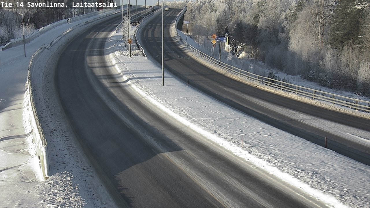 Kelikamerat Kuva Tie 14 Savonlinna, Laitaatsalmi, Savonlinna, Etelä-Savo