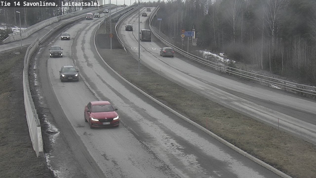 Kelikamerat Kuva Tie 14 Savonlinna, Laitaatsalmi, Savonlinna, Etelä-Savo