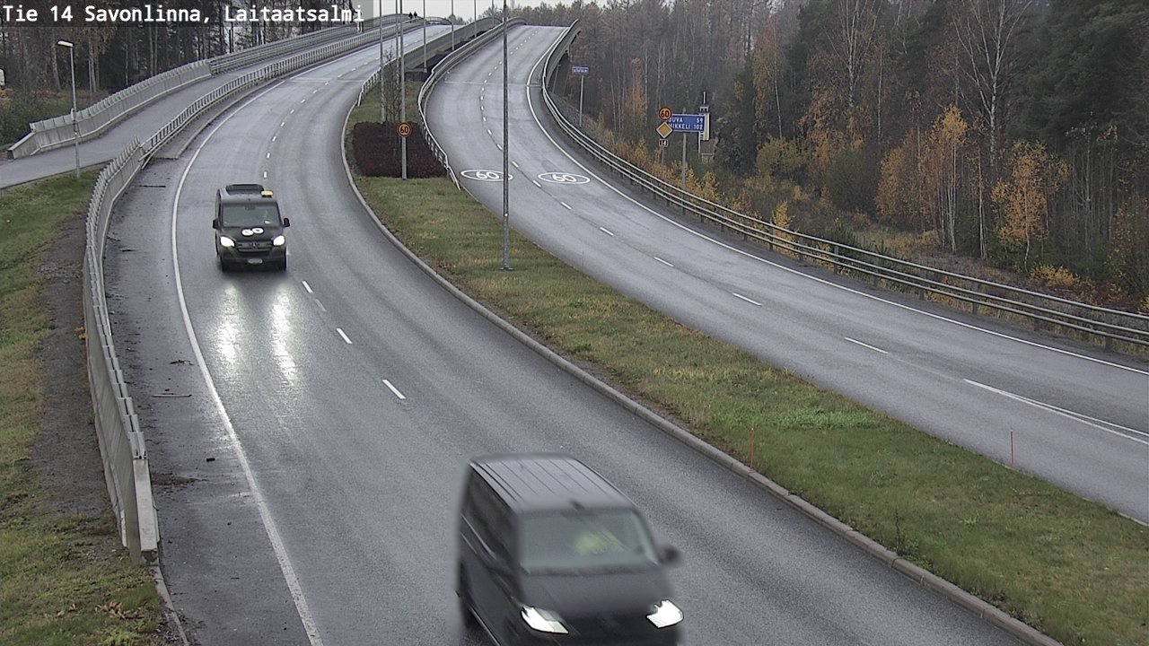 Kelikamerat Kuva Tie 14 Savonlinna, Laitaatsalmi, Savonlinna, Etelä-Savo