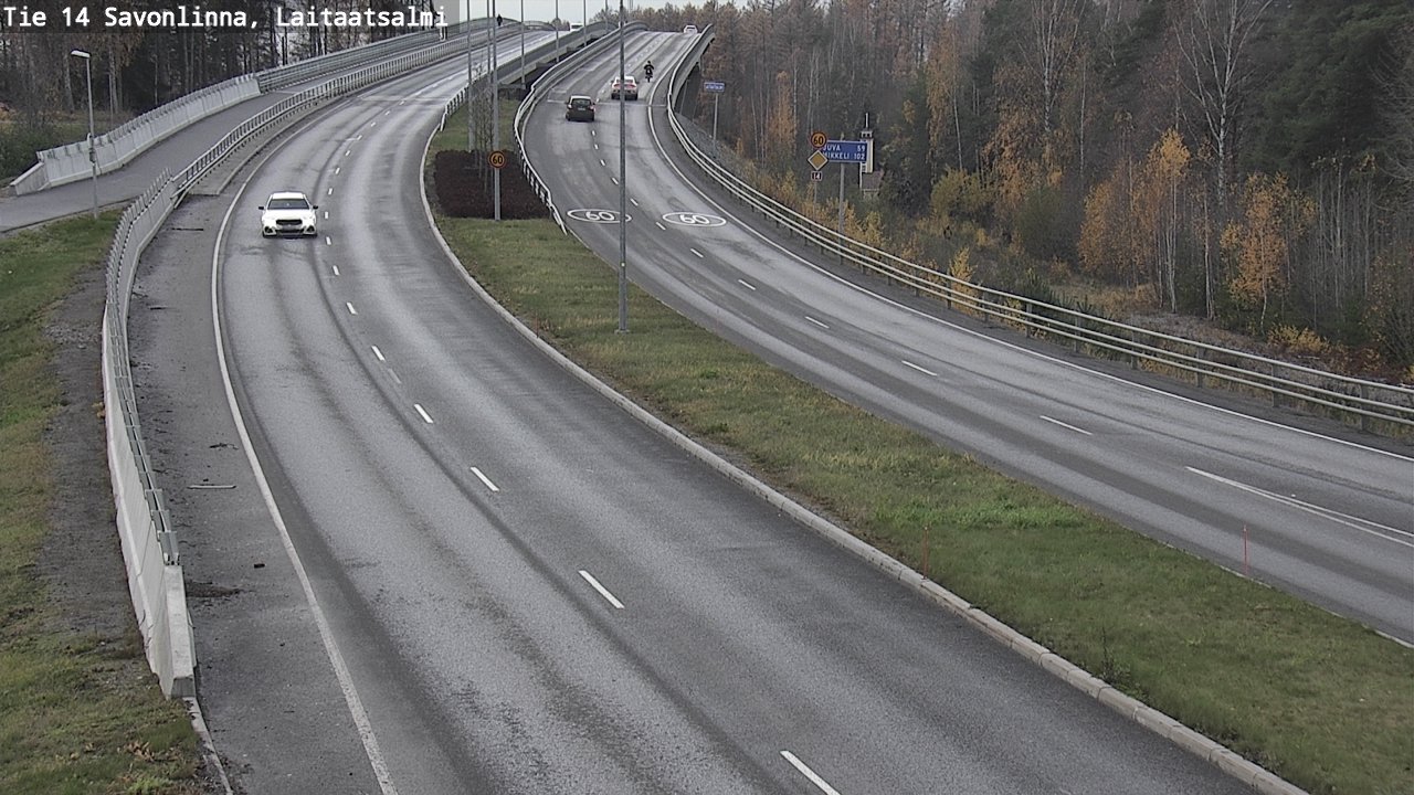 Kelikamerat Kuva Tie 14 Savonlinna, Laitaatsalmi, Savonlinna, Etelä-Savo