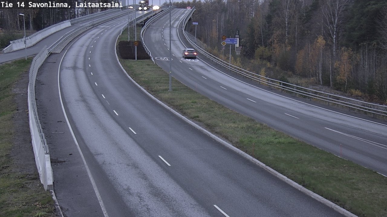 Kelikamerat Kuva Tie 14 Savonlinna, Laitaatsalmi, Savonlinna, Etelä-Savo