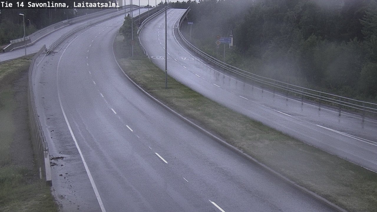 Kelikamerat Kuva Tie 14 Savonlinna, Laitaatsalmi, Savonlinna, Etelä-Savo