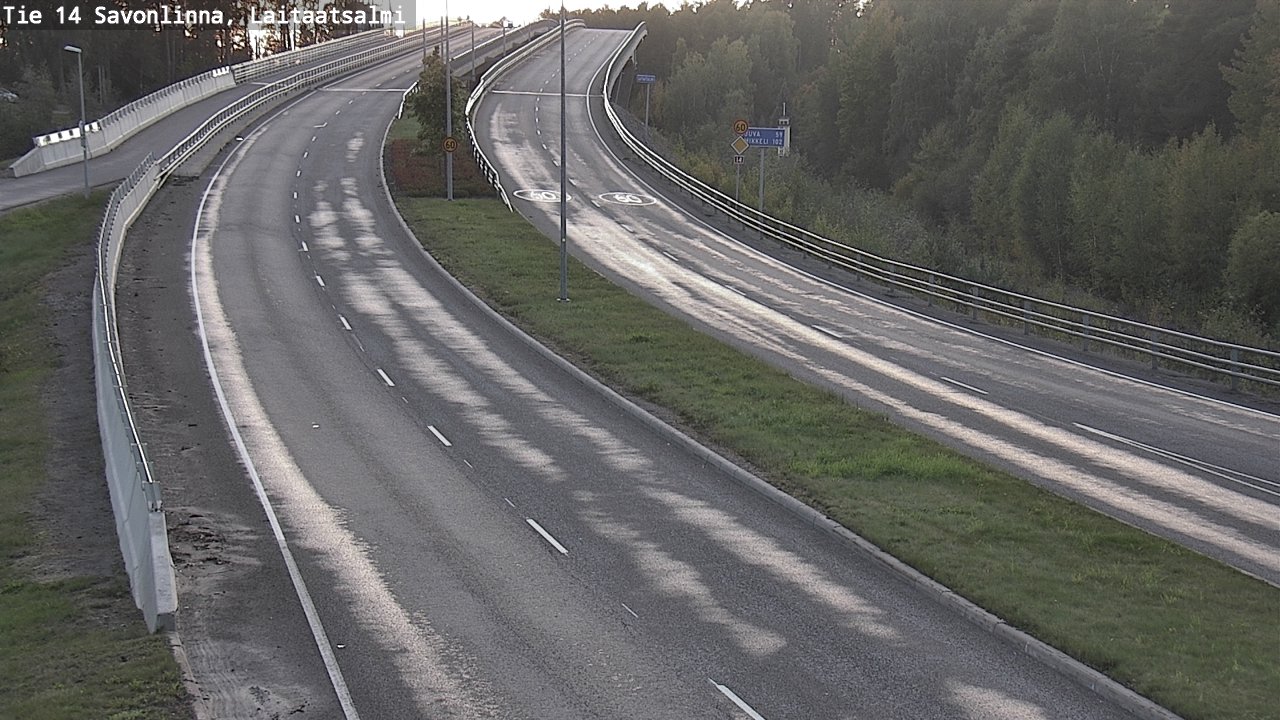 Kelikamerat Kuva Tie 14 Savonlinna, Laitaatsalmi, Savonlinna, Etelä-Savo