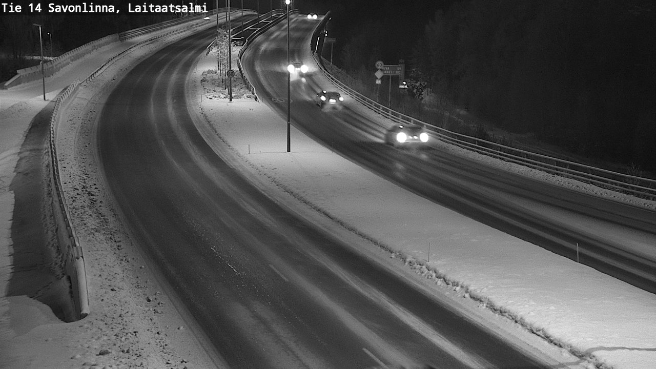 Kelikamerat Kuva Tie 14 Savonlinna, Laitaatsalmi, Savonlinna, Etelä-Savo