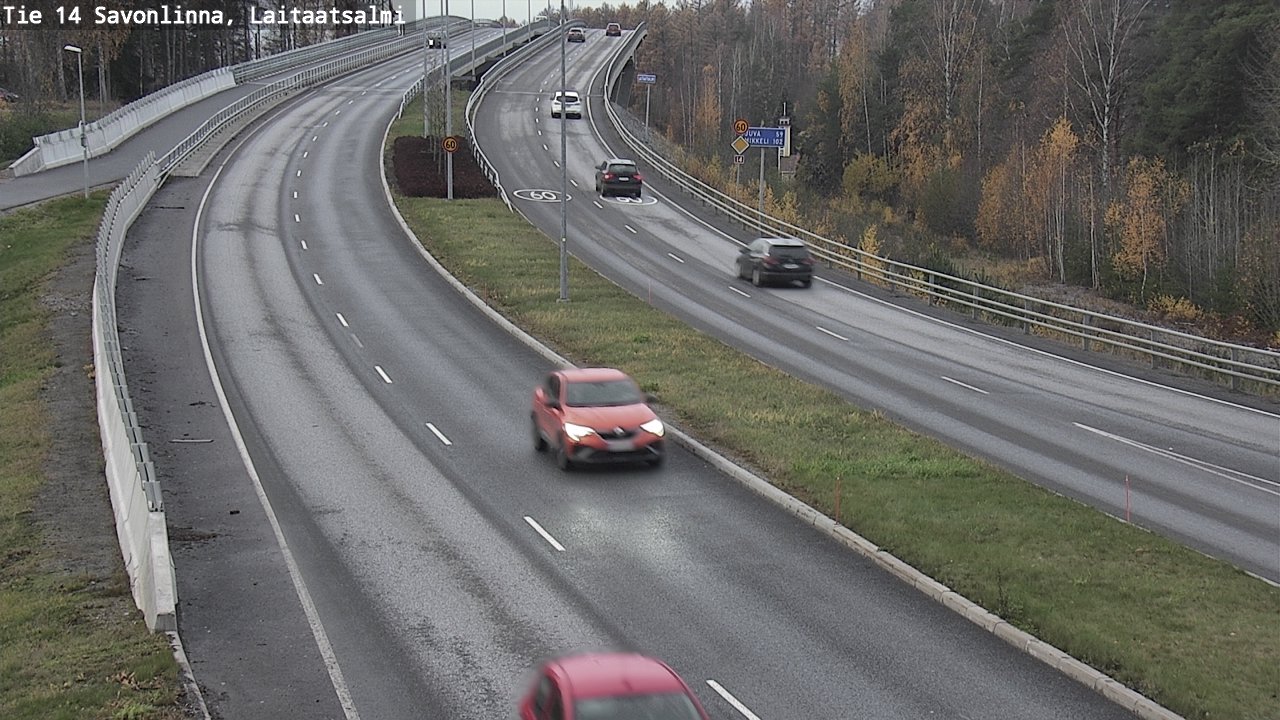 Kelikamerat Kuva Tie 14 Savonlinna, Laitaatsalmi, Savonlinna, Etelä-Savo