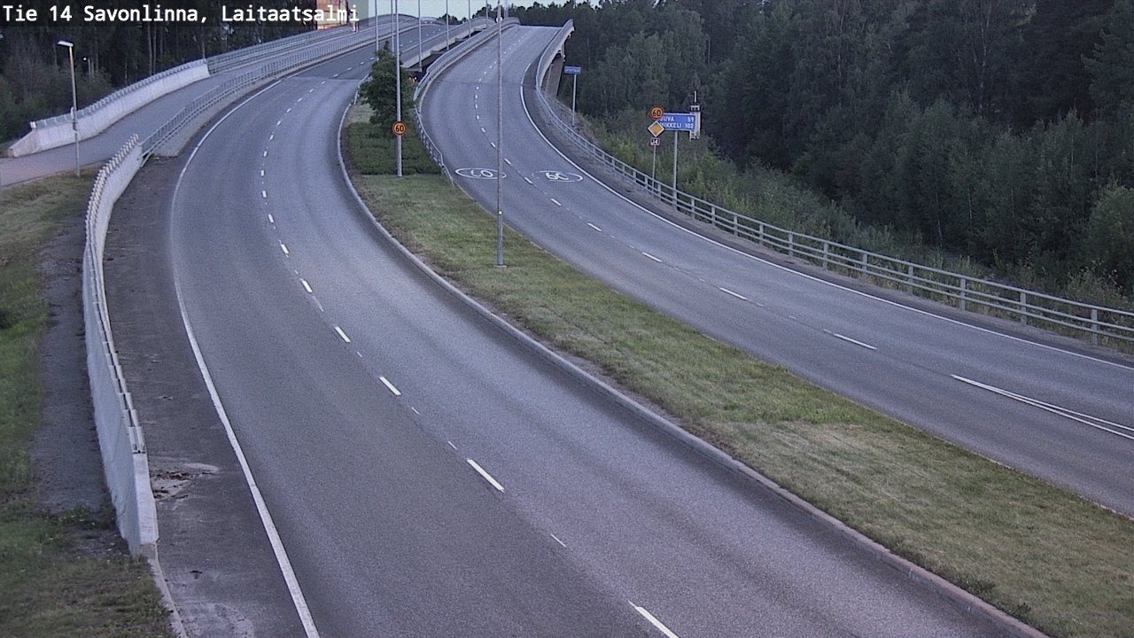 Kelikamerat Kuva Tie 14 Savonlinna, Laitaatsalmi, Savonlinna, Etelä-Savo