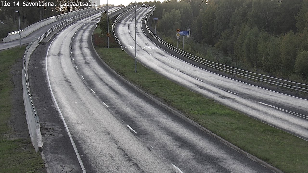 Kelikamerat Kuva Tie 14 Savonlinna, Laitaatsalmi, Savonlinna, Etelä-Savo