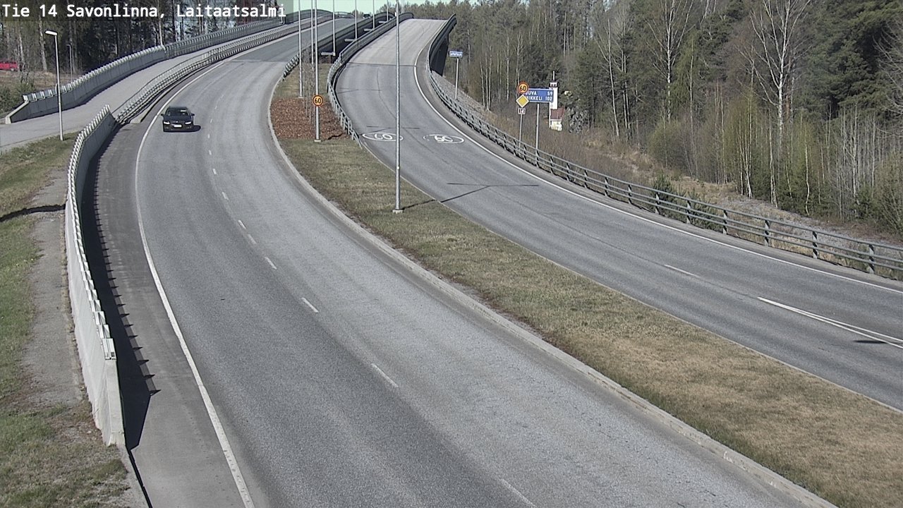 Kelikamerat Kuva Tie 14 Savonlinna, Laitaatsalmi, Savonlinna, Etelä-Savo