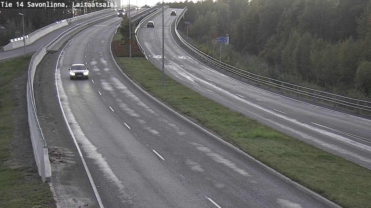 Kelikamerat Kuva Tie 14 Savonlinna, Laitaatsalmi, Savonlinna, Etelä-Savo
