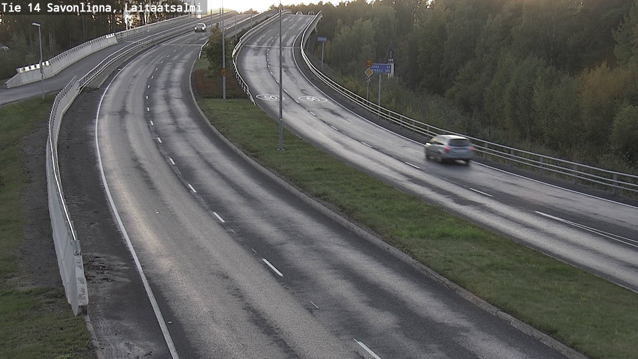 Kelikamerat Kuva Tie 14 Savonlinna, Laitaatsalmi, Savonlinna, Etelä-Savo