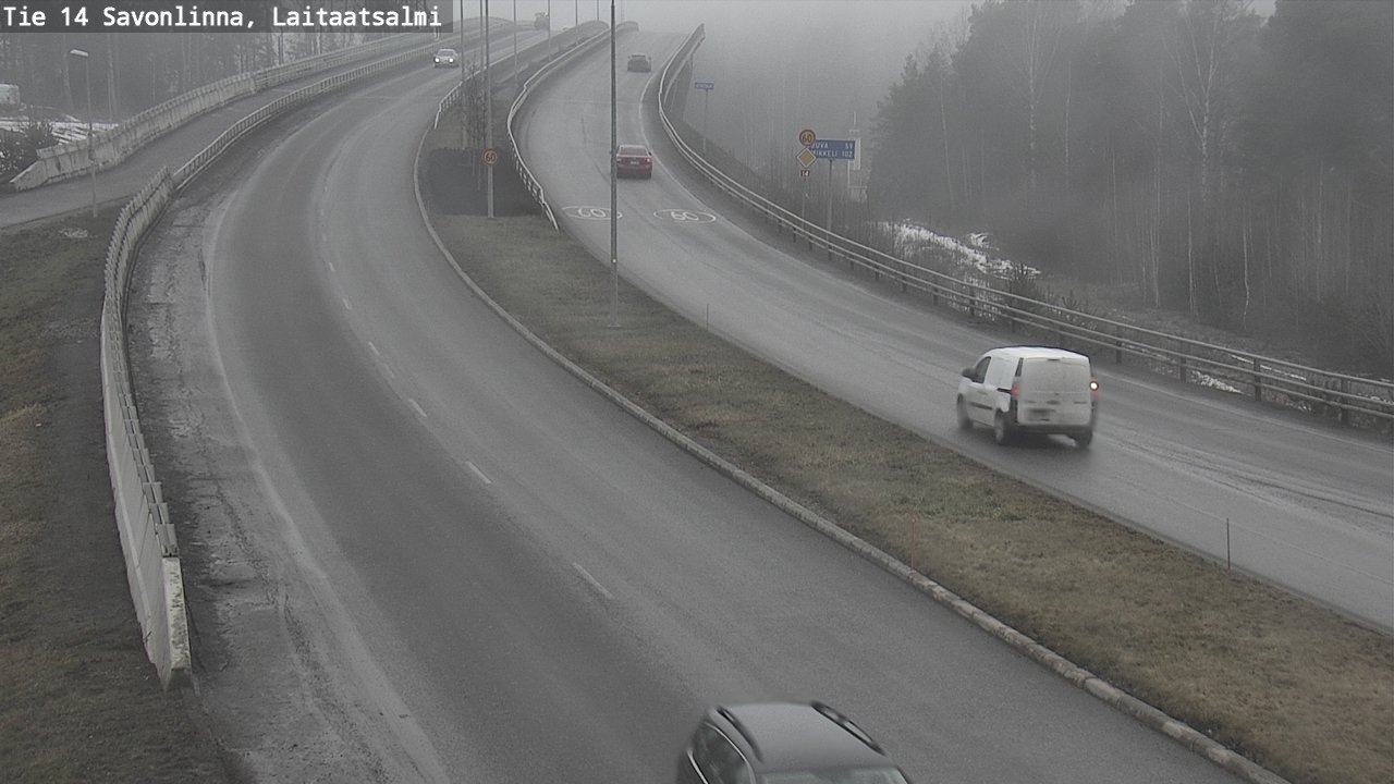 Kelikamerat Kuva Tie 14 Savonlinna, Laitaatsalmi, Savonlinna, Etelä-Savo