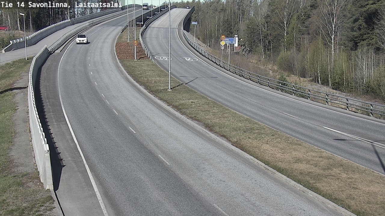 Kelikamerat Kuva Tie 14 Savonlinna, Laitaatsalmi, Savonlinna, Etelä-Savo