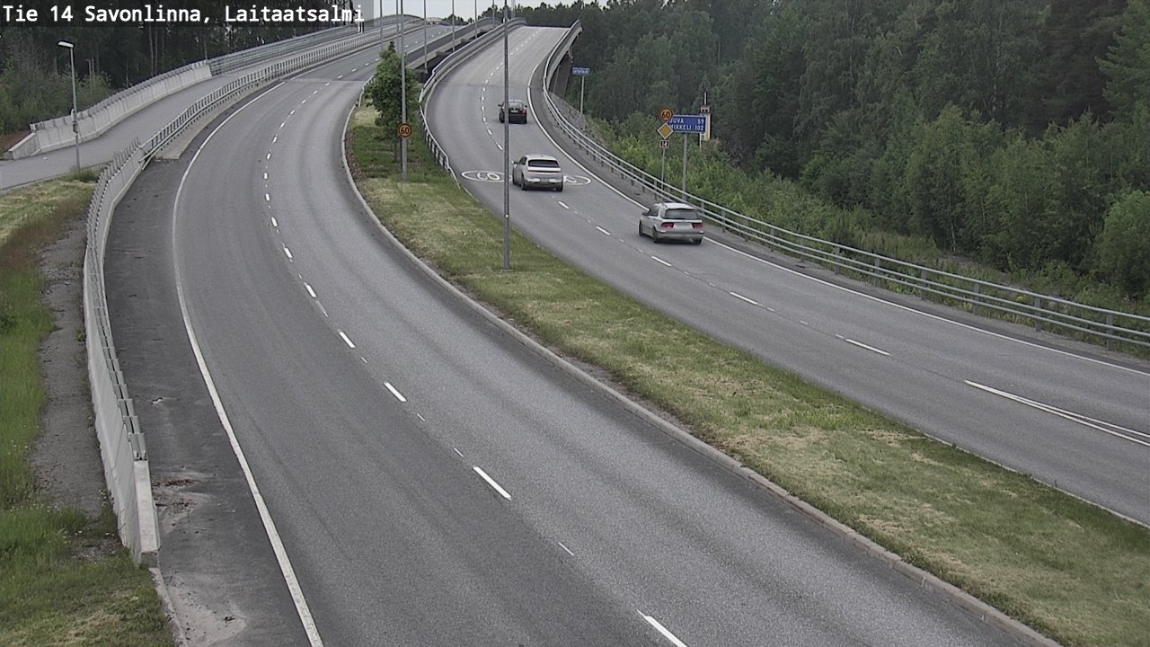 Kelikamerat Kuva Tie 14 Savonlinna, Laitaatsalmi, Savonlinna, Etelä-Savo