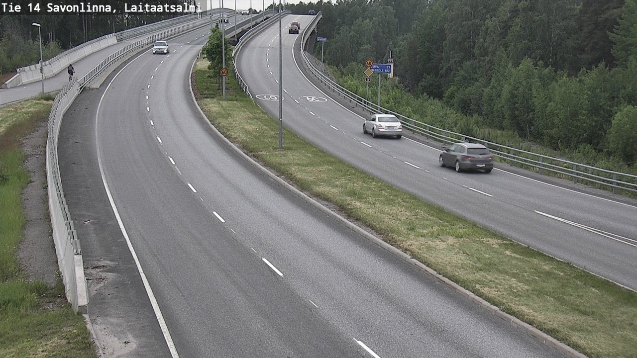 Kelikamerat Kuva Tie 14 Savonlinna, Laitaatsalmi, Savonlinna, Etelä-Savo