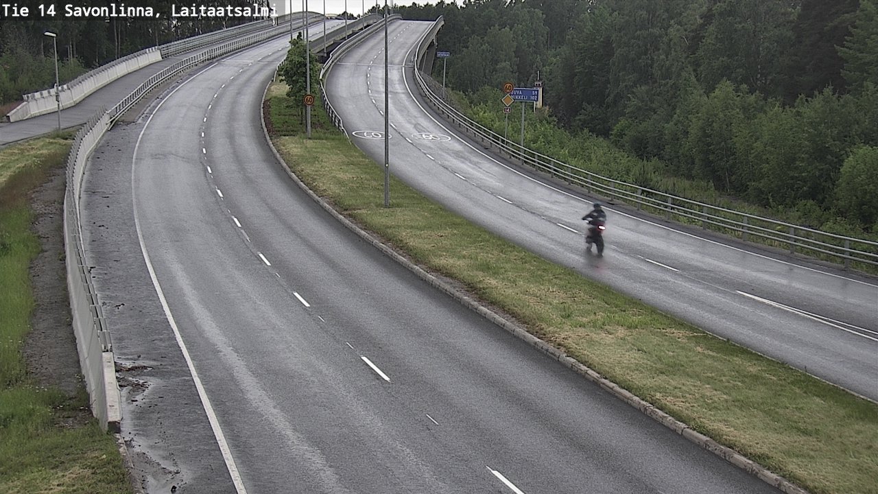 Kelikamerat Kuva Tie 14 Savonlinna, Laitaatsalmi, Savonlinna, Etelä-Savo