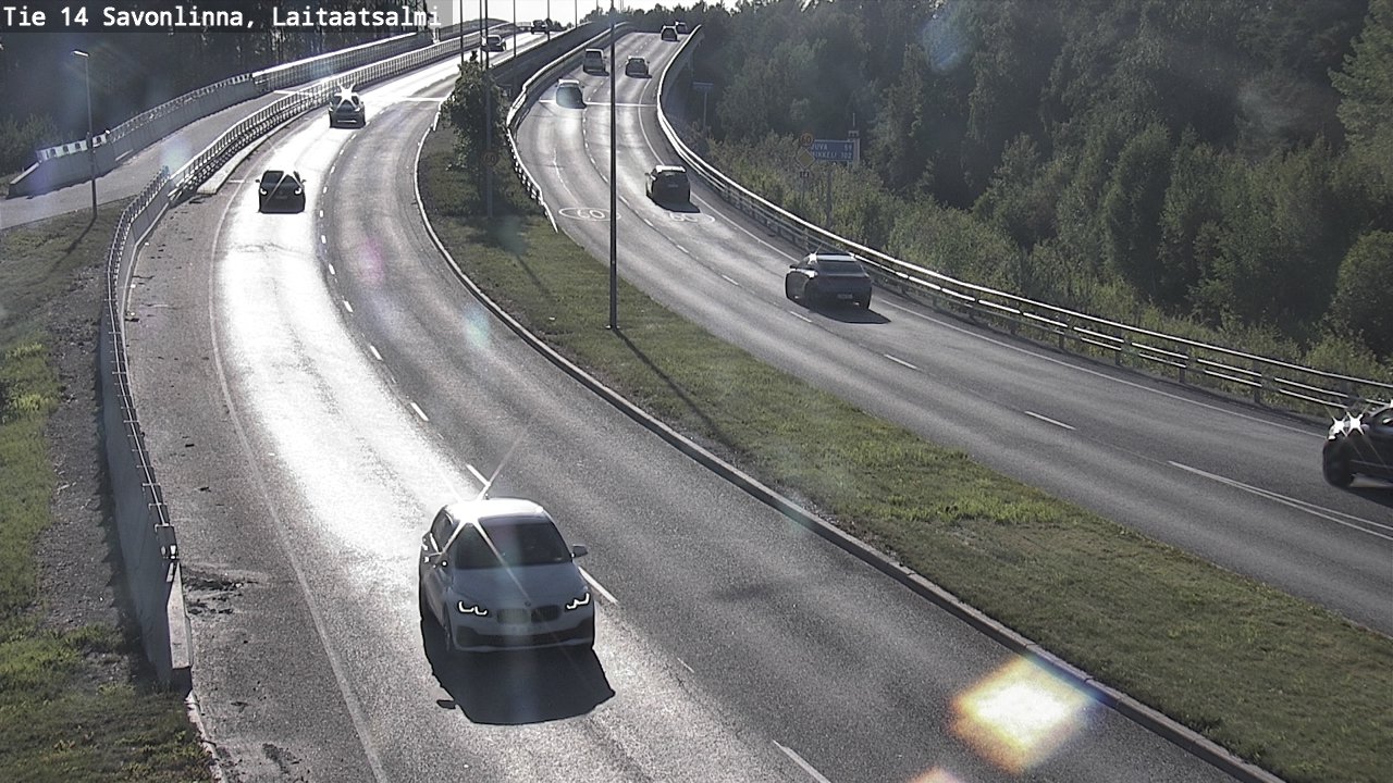 Kelikamerat Kuva Tie 14 Savonlinna, Laitaatsalmi, Savonlinna, Etelä-Savo