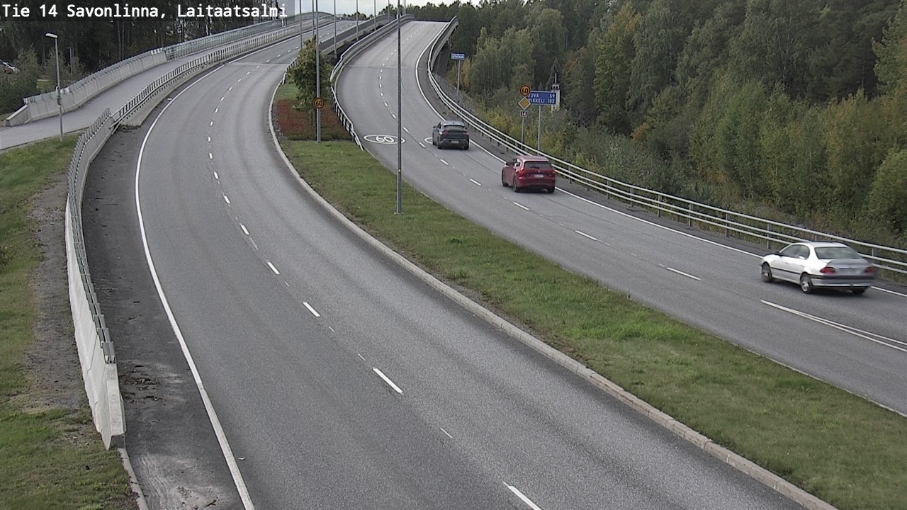 Kelikamerat Kuva Tie 14 Savonlinna, Laitaatsalmi, Savonlinna, Etelä-Savo