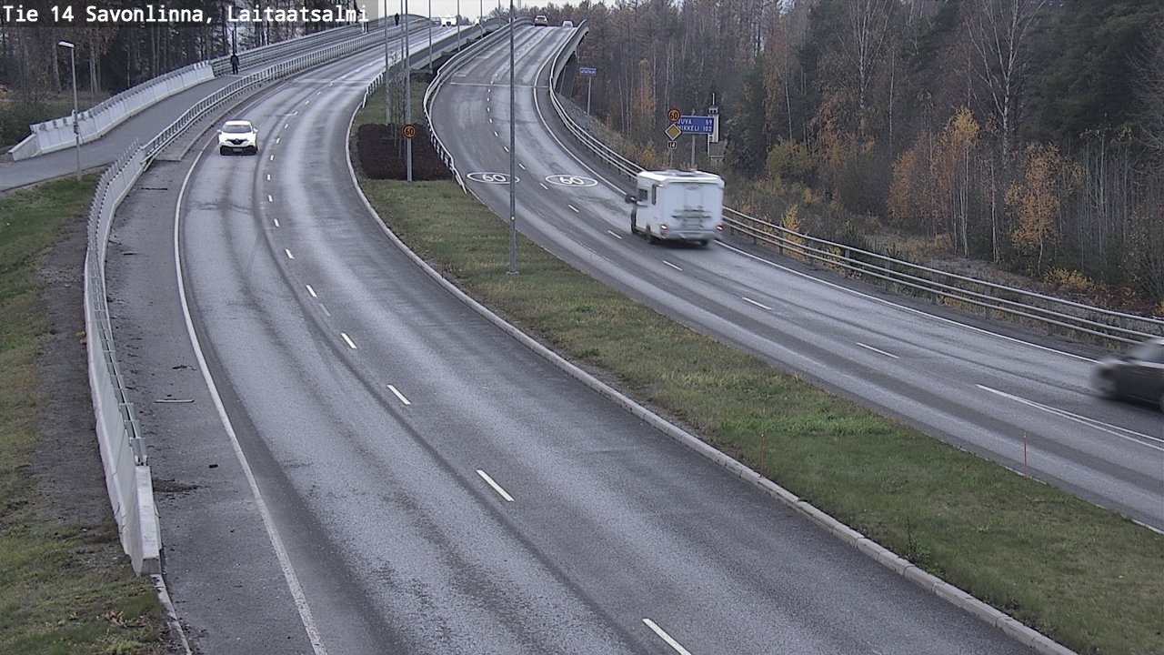 Kelikamerat Kuva Tie 14 Savonlinna, Laitaatsalmi, Savonlinna, Etelä-Savo