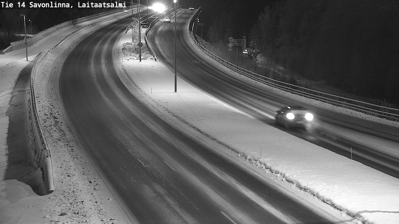 Kelikamerat Kuva Tie 14 Savonlinna, Laitaatsalmi, Savonlinna, Etelä-Savo