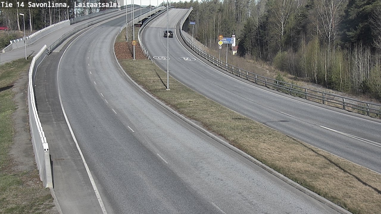 Kelikamerat Kuva Tie 14 Savonlinna, Laitaatsalmi, Savonlinna, Etelä-Savo