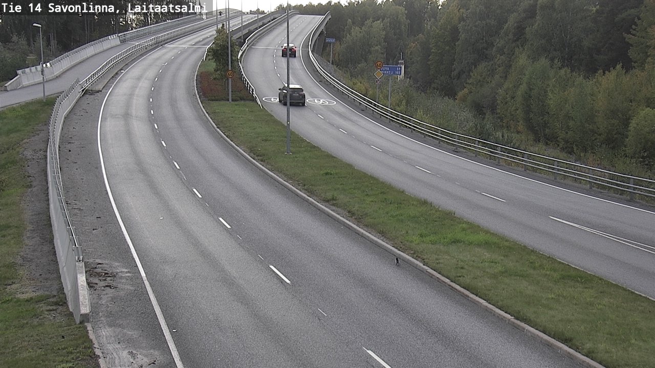 Kelikamerat Kuva Tie 14 Savonlinna, Laitaatsalmi, Savonlinna, Etelä-Savo