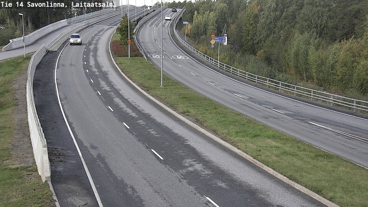 Kelikamerat Kuva Tie 14 Savonlinna, Laitaatsalmi, Savonlinna, Etelä-Savo