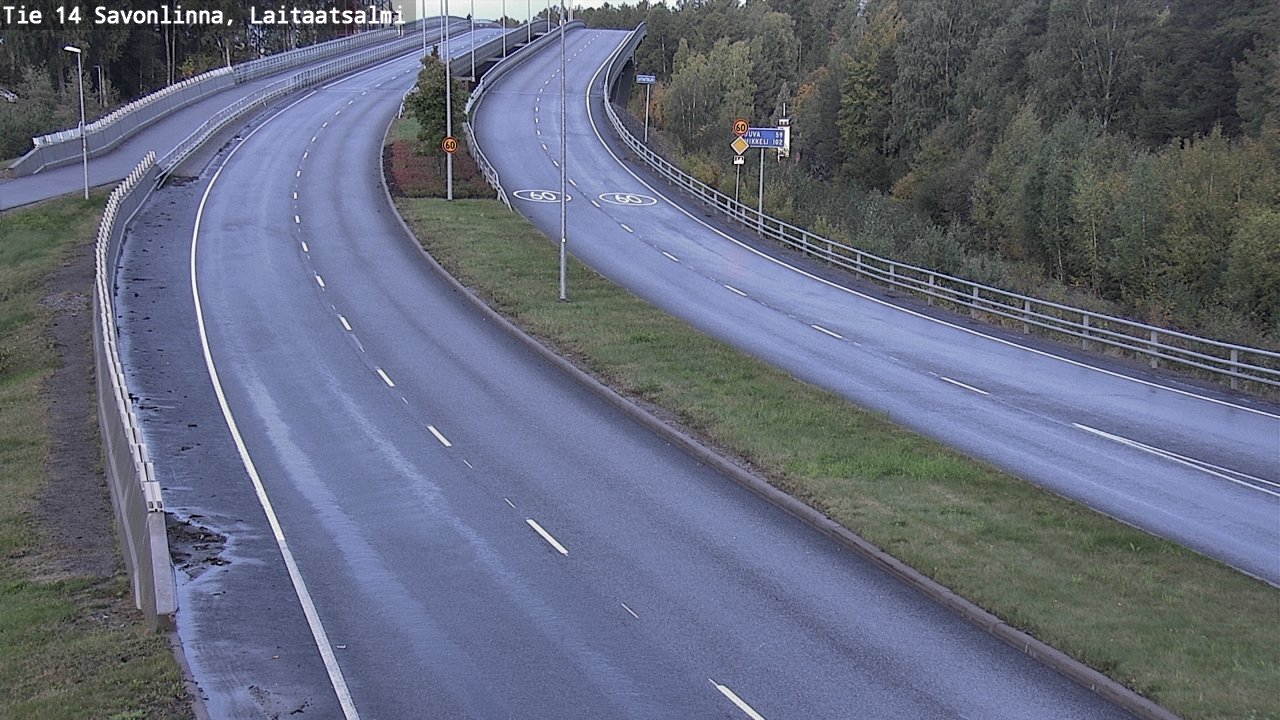 Kelikamerat Kuva Tie 14 Savonlinna, Laitaatsalmi, Savonlinna, Etelä-Savo