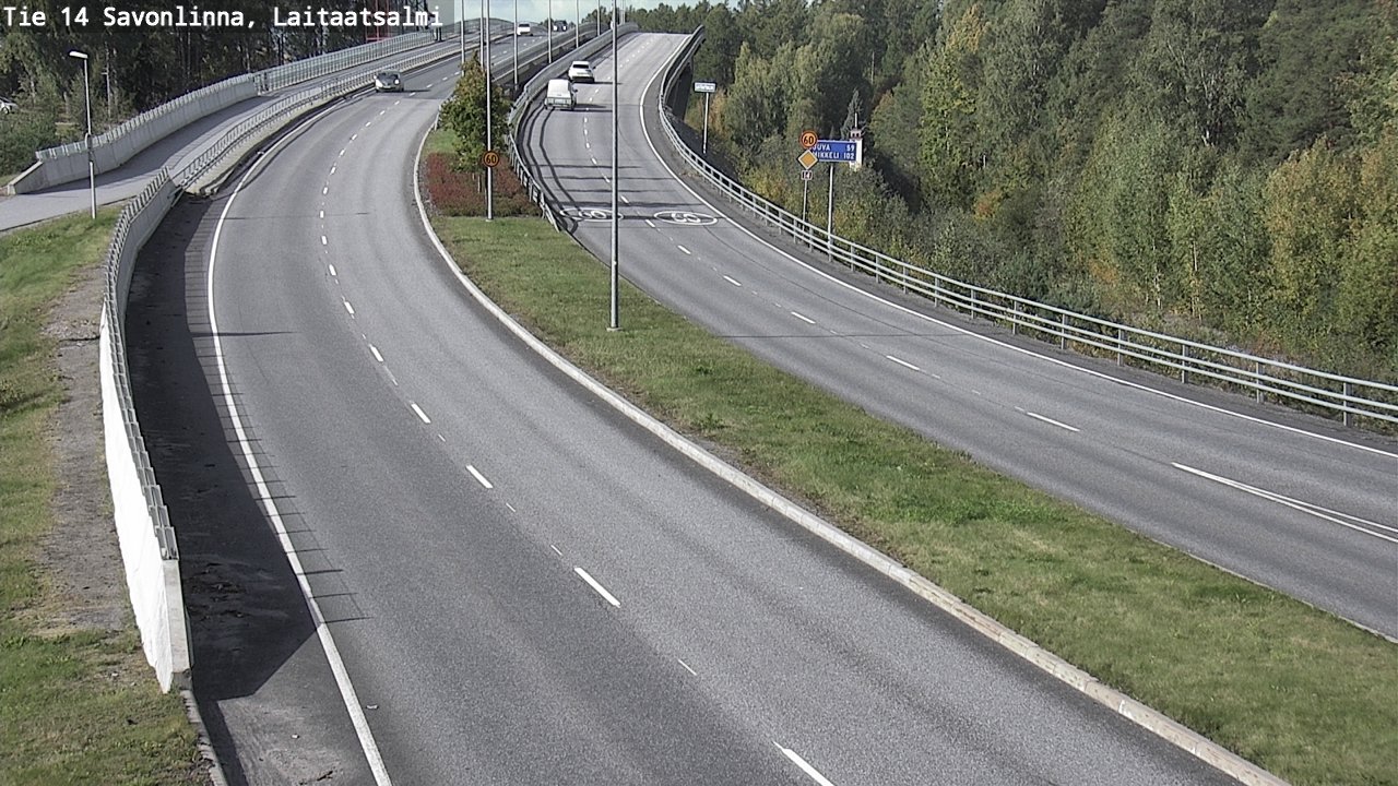Kelikamerat Kuva Tie 14 Savonlinna, Laitaatsalmi, Savonlinna, Etelä-Savo