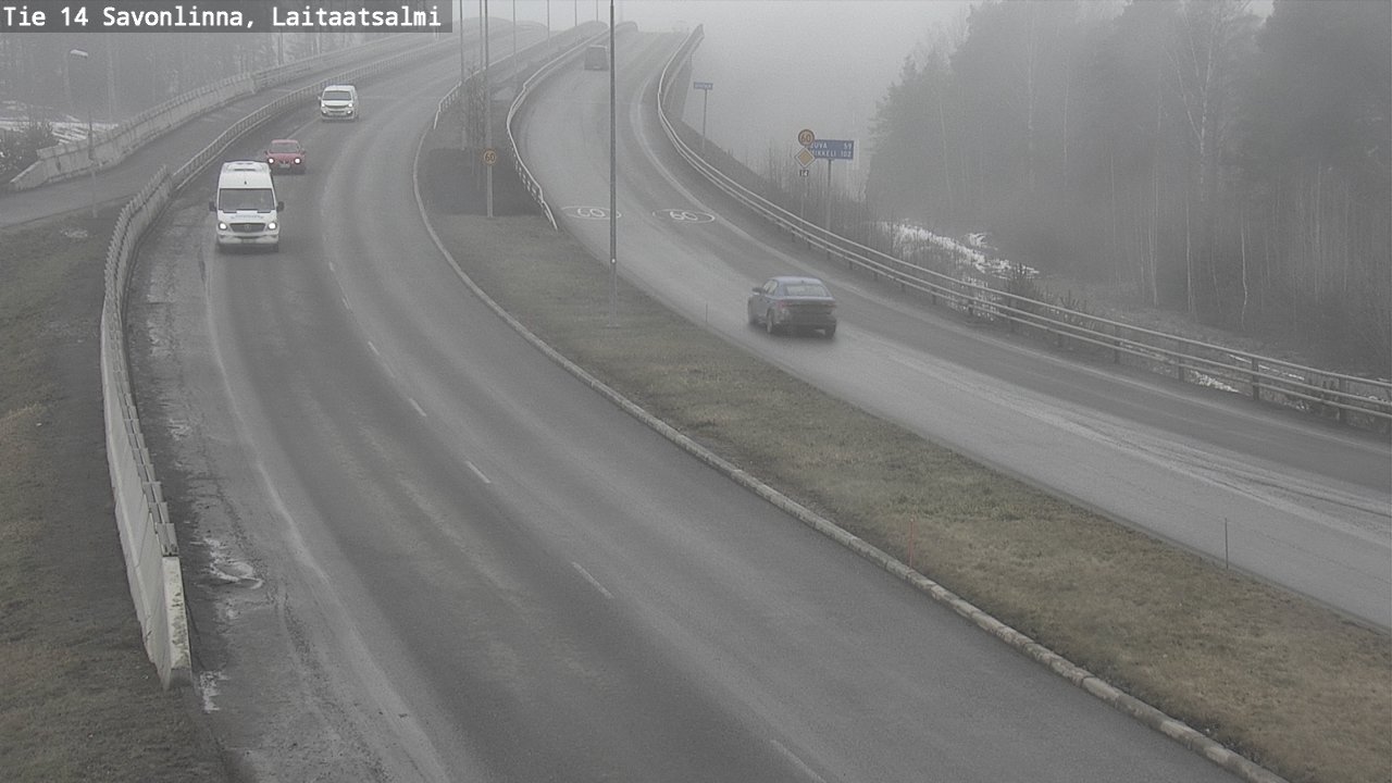 Kelikamerat Kuva Tie 14 Savonlinna, Laitaatsalmi, Savonlinna, Etelä-Savo