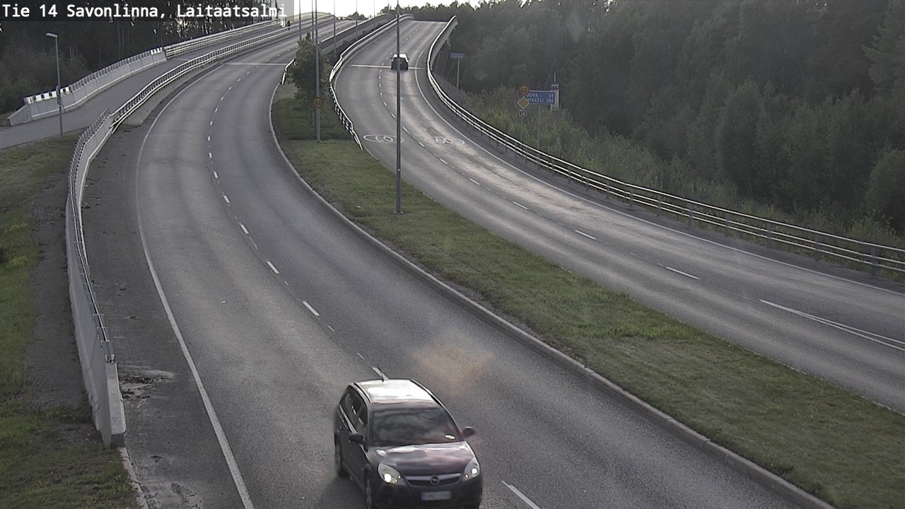 Kelikamerat Kuva Tie 14 Savonlinna, Laitaatsalmi, Savonlinna, Etelä-Savo